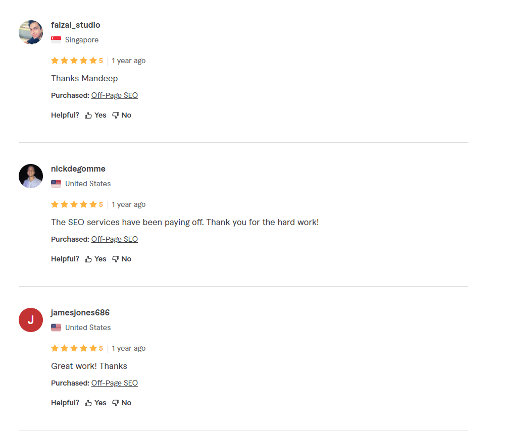 fiver client-Reviews 6