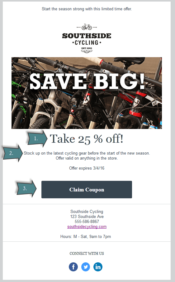 coupon offer