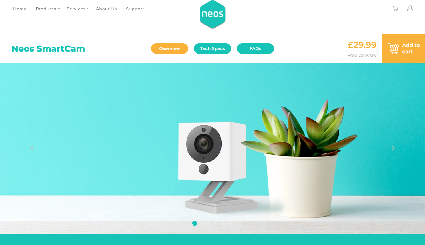 Neos Smart - One Product Shopify Store