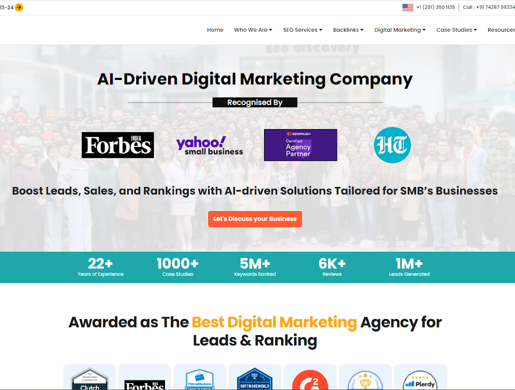 seo discovery digital marketing