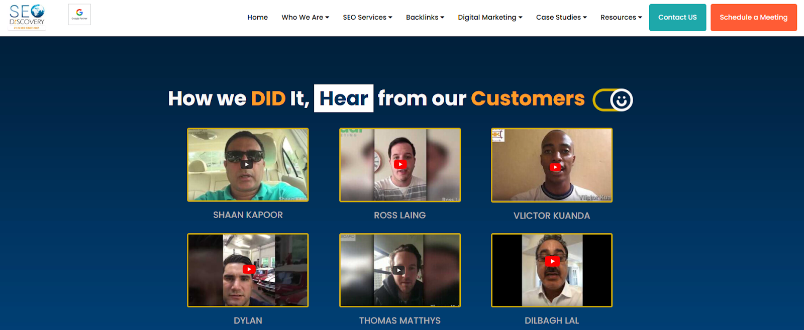 SEO Discovery Banner Image
