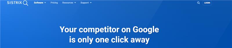 competitor on google