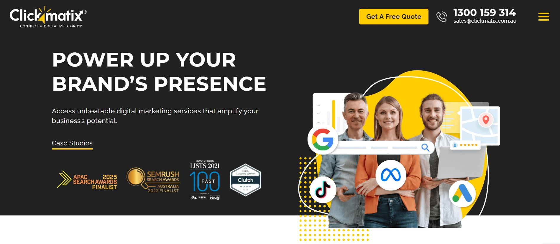 Clickmatix - Best SEO Companies in Adelaide