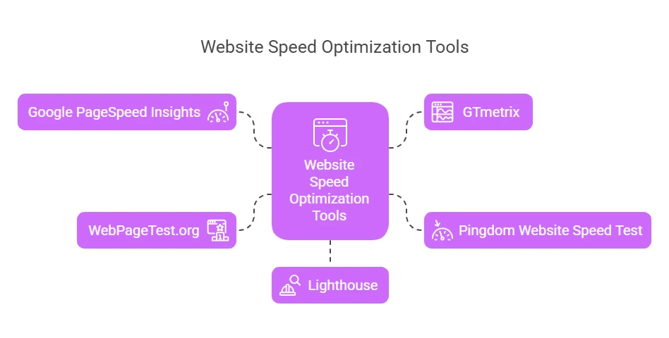 Tools to Check and Improve Website Speed - visual selection