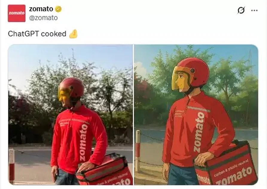 Ghibli Zomato
