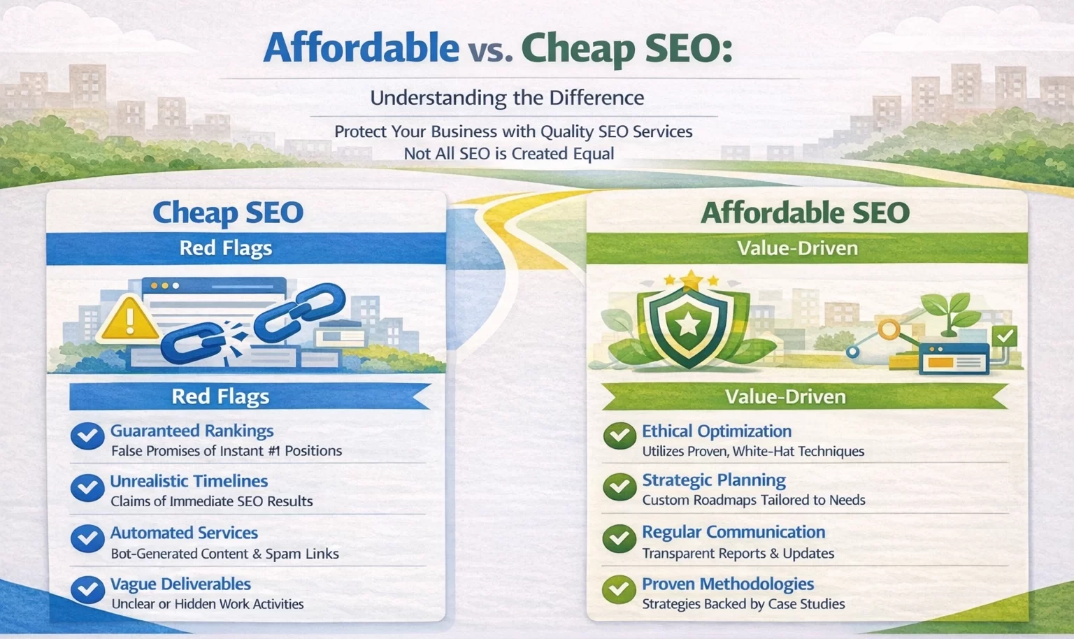 Affordable vs. Cheap SEO