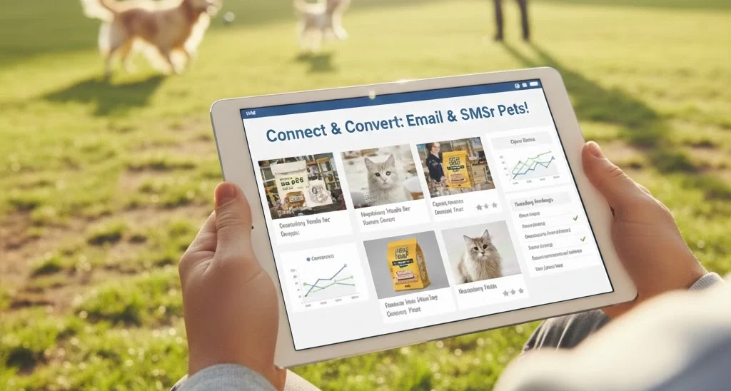 Email & SMS Marketing for pet shop