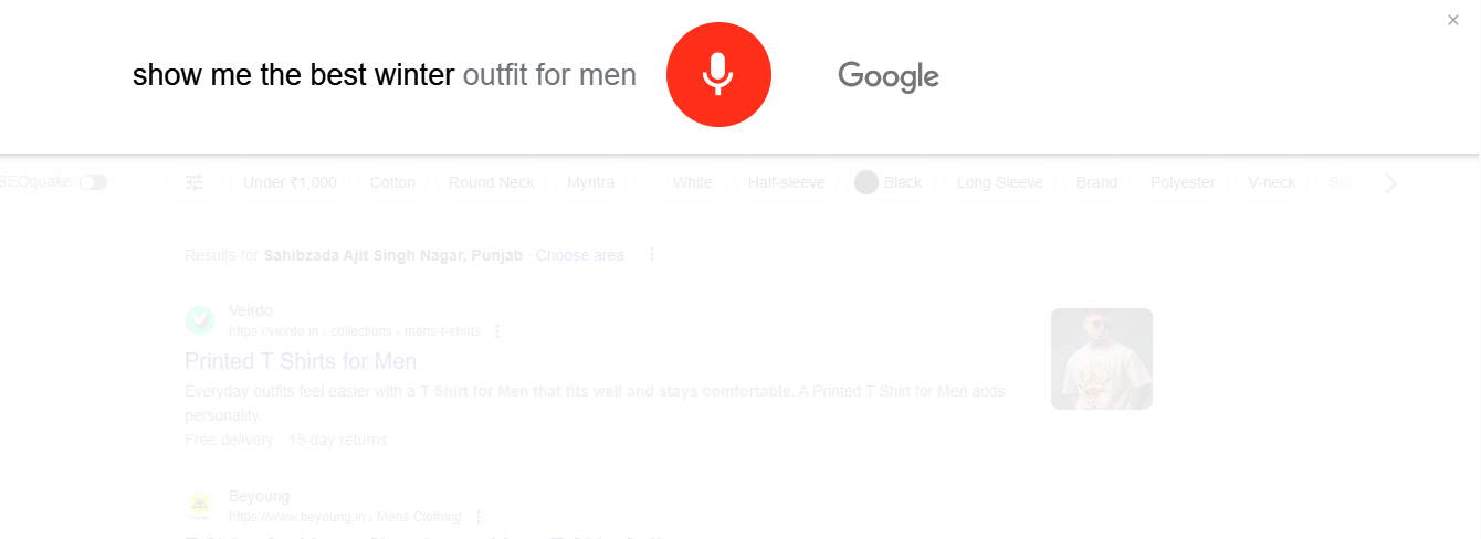 Create E-commerce Content for Voice Searches