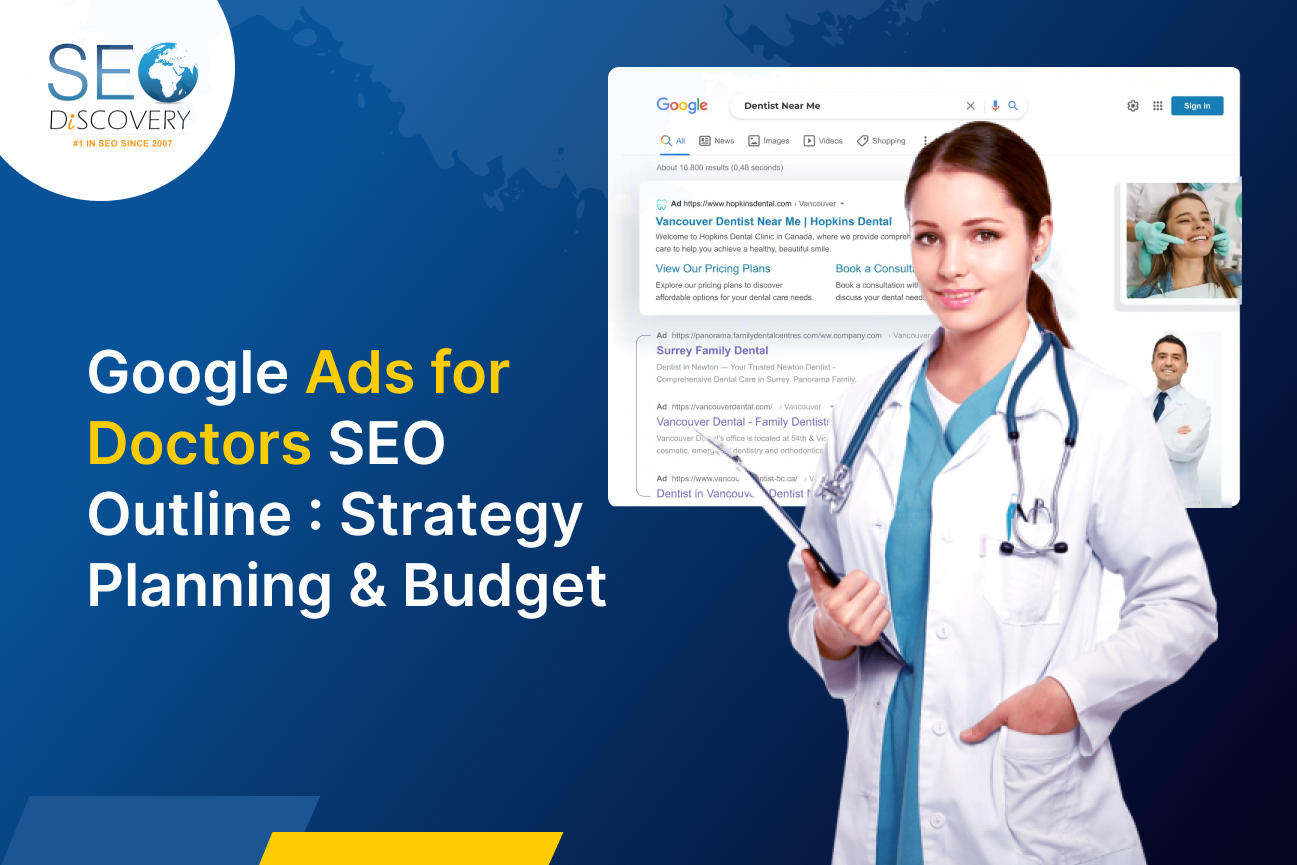 google ads for doctors seo outline