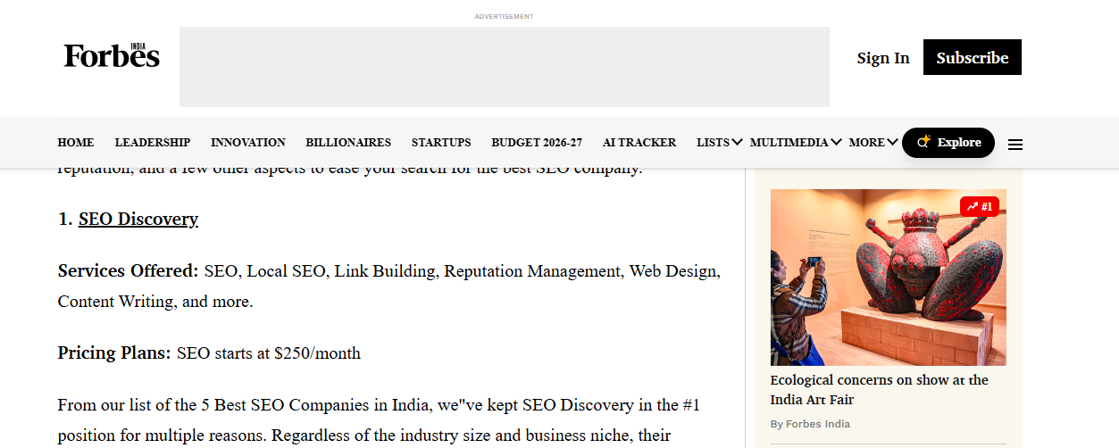 News mentions