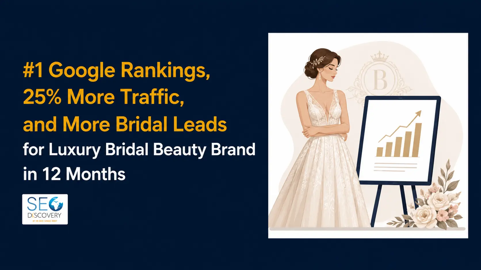luxury bridal beauty seo casestudy